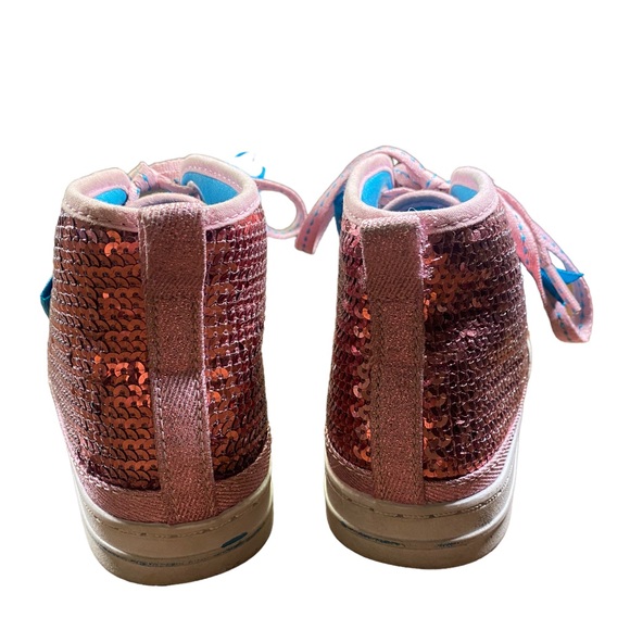 JOJO SIWA PINK BLUE BOW SHOES SIZE 1 - Picture 4 of 14